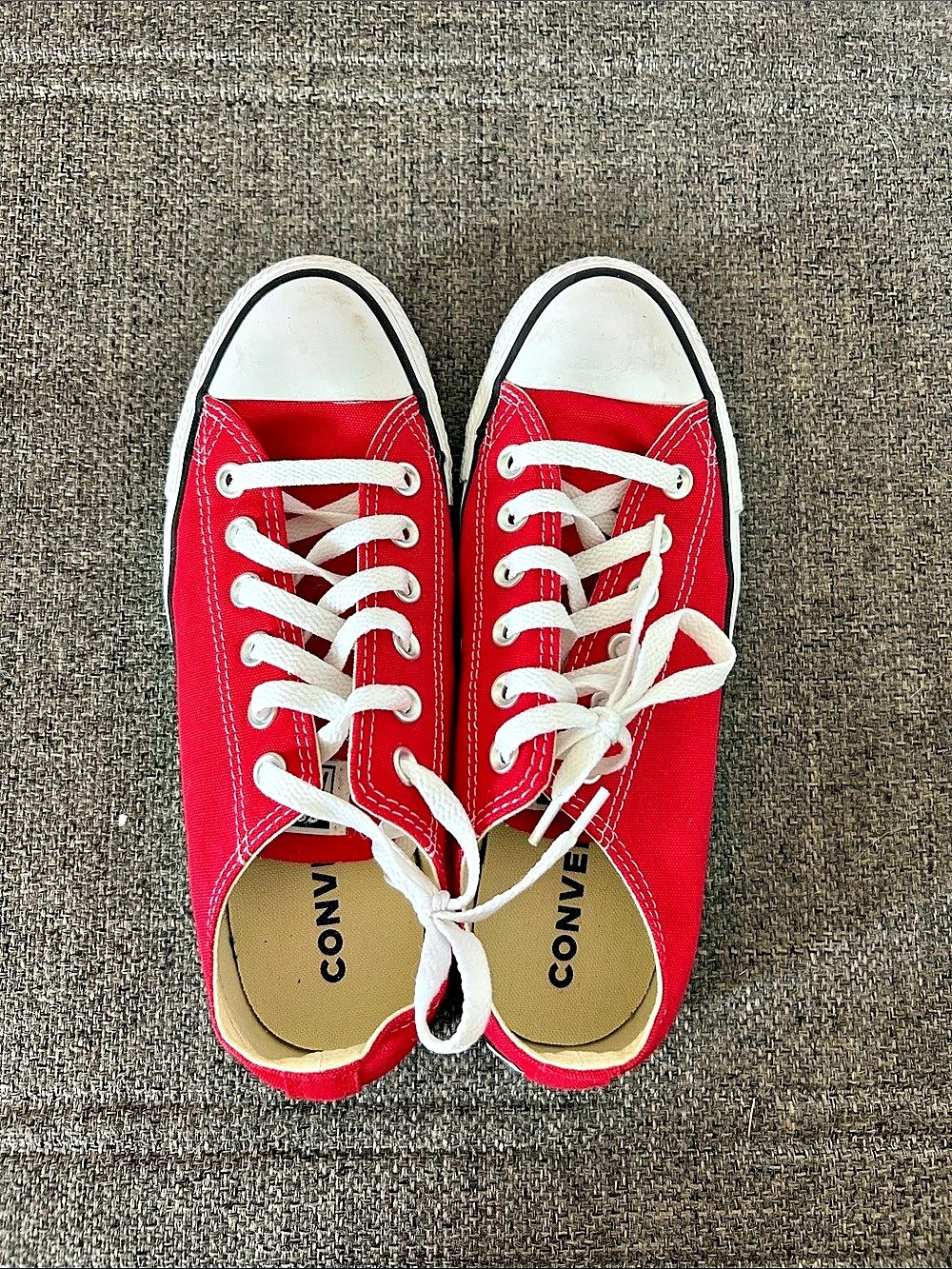 Converse Chuck Taylor All Star Red & White Sneakers